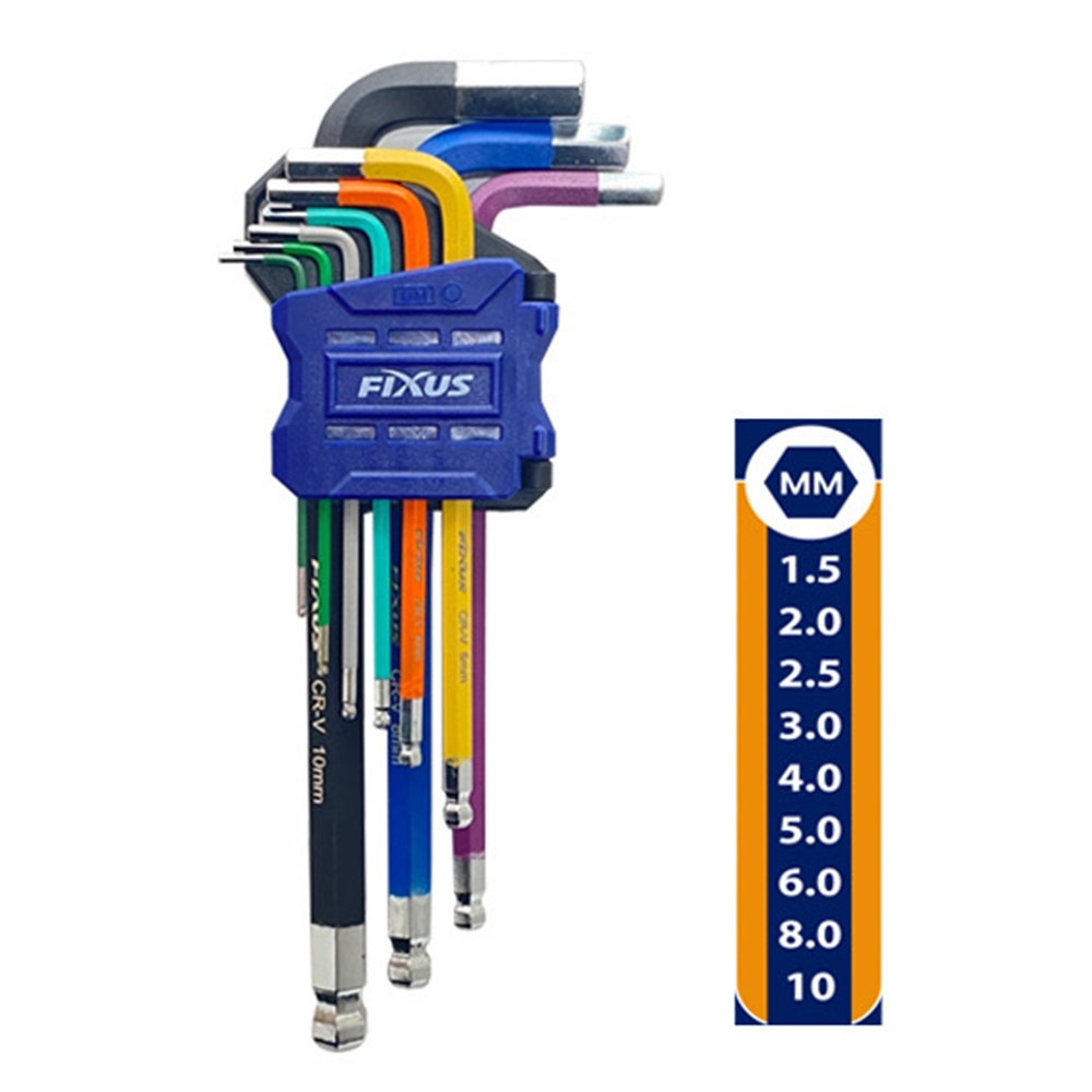 FIXUS 픽서스 컬러 롱볼렌치세트 BK9MC2 9pcs : 다온스티코