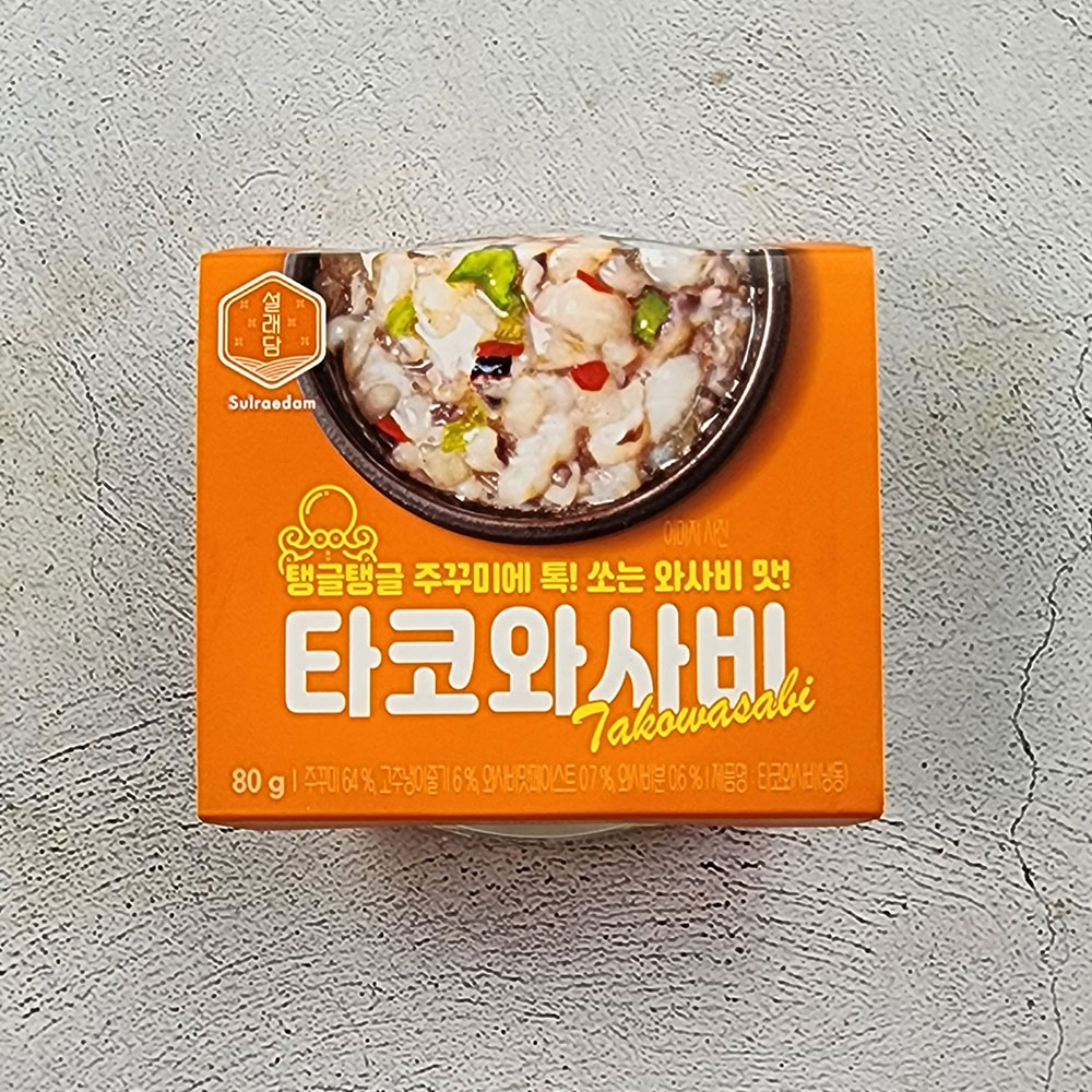 나라수산 타코와사비 80g : 나라수산