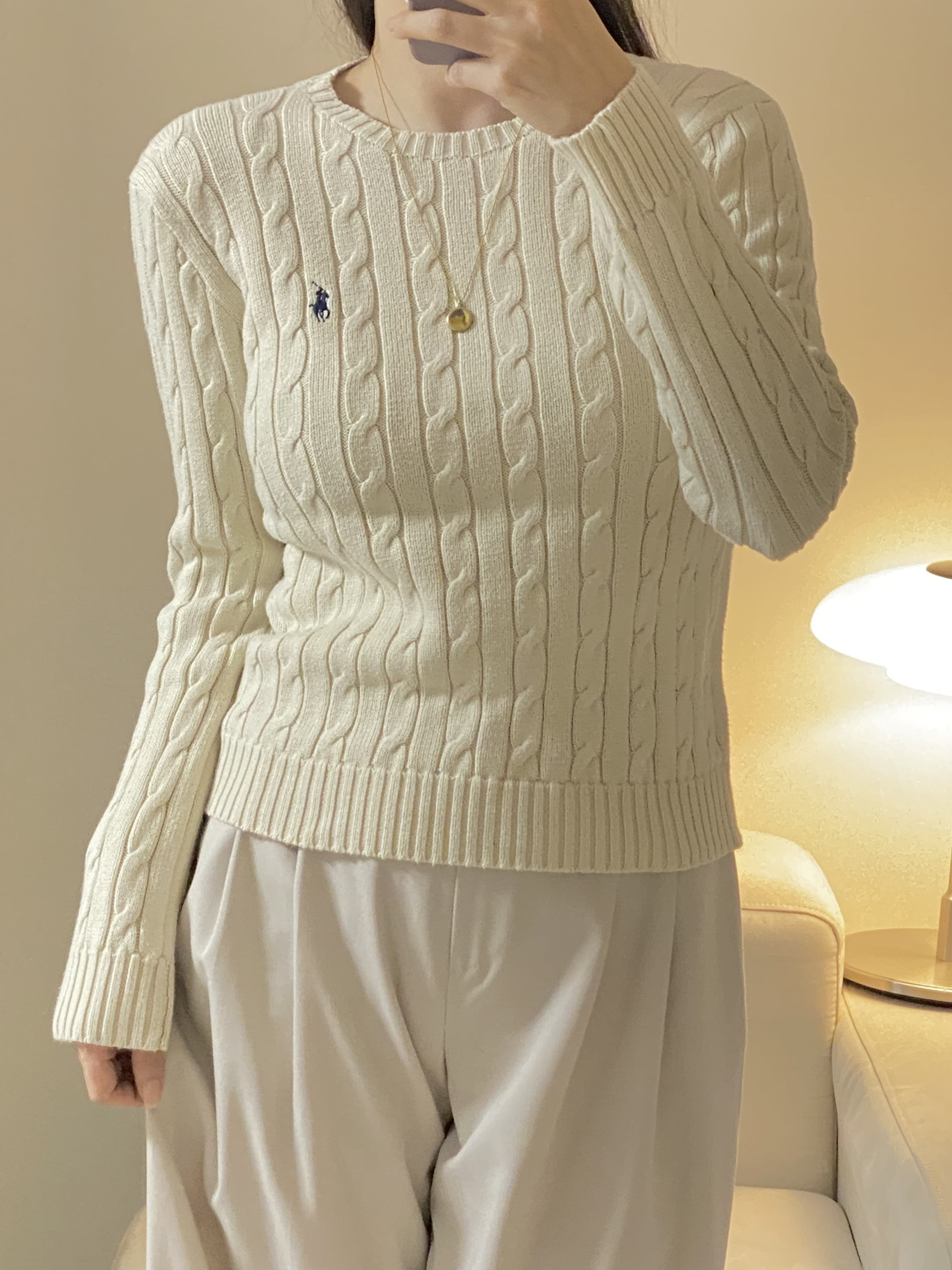 [Woman m] Polo Ralph Lauren Sweater (6018) 폴로 랄프로렌 빈티지 니트 셔츠 빈티지샵 렌미 폴로렌 : lenme