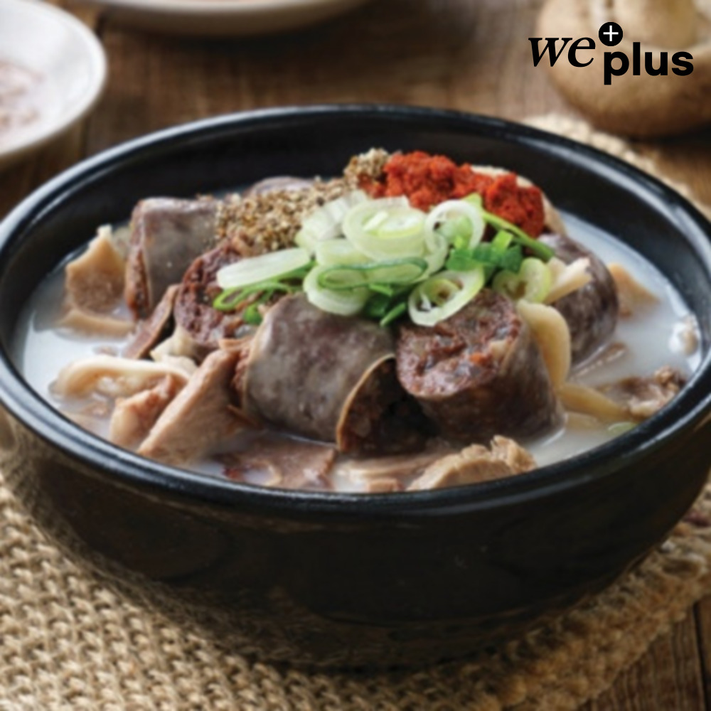 얼큰 토종 순대국 700g 순대국밥 : 위플러스온