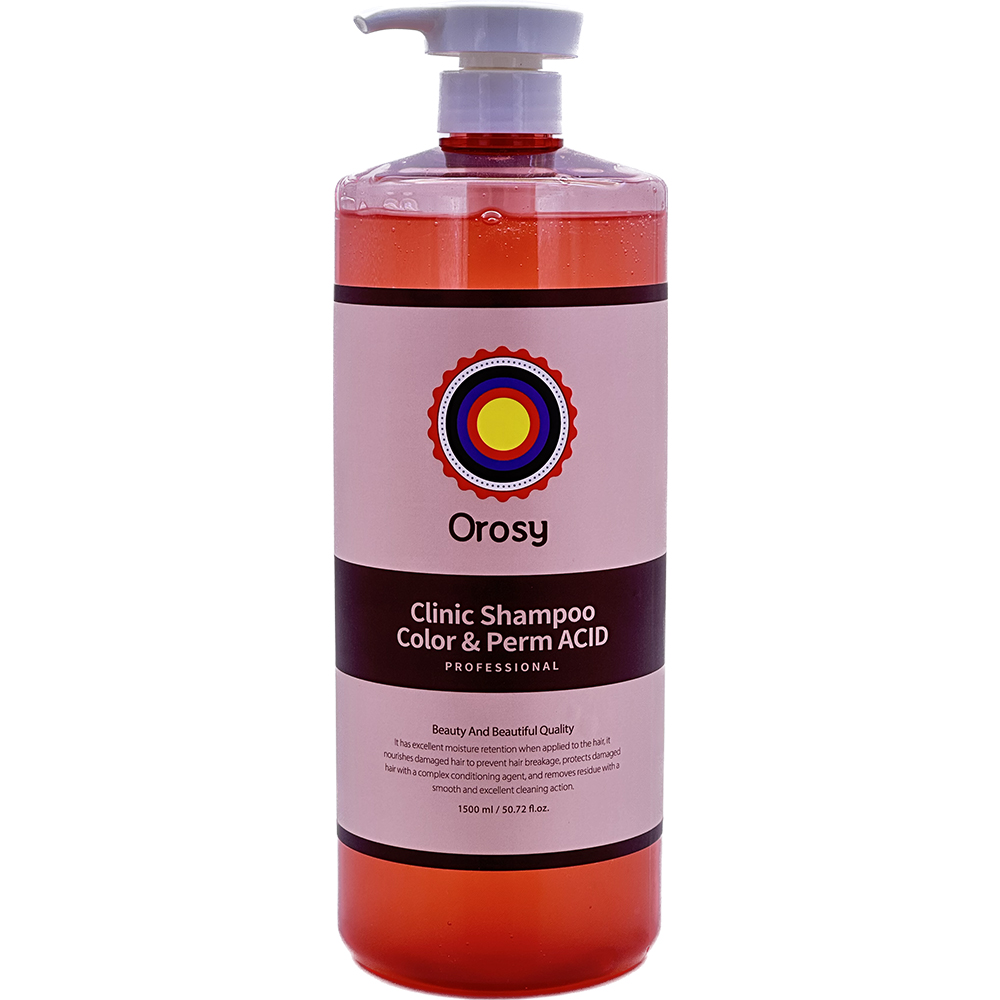 오로시 컬러앤펌 애씨드 샴푸 클리닉 PH 5.5 대용량 약산성 샴푸 1500ml : 헤어여기