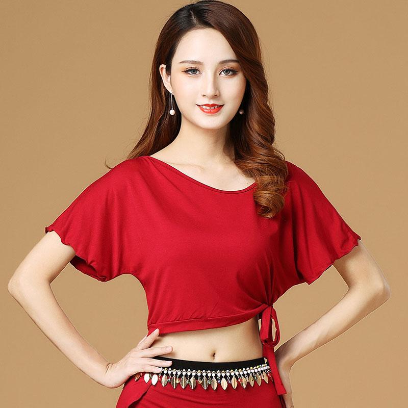 라인 댄스복 상의 줌바 밸리 댄스 탑 모달 원단 탑 mn10 : 정말 조아