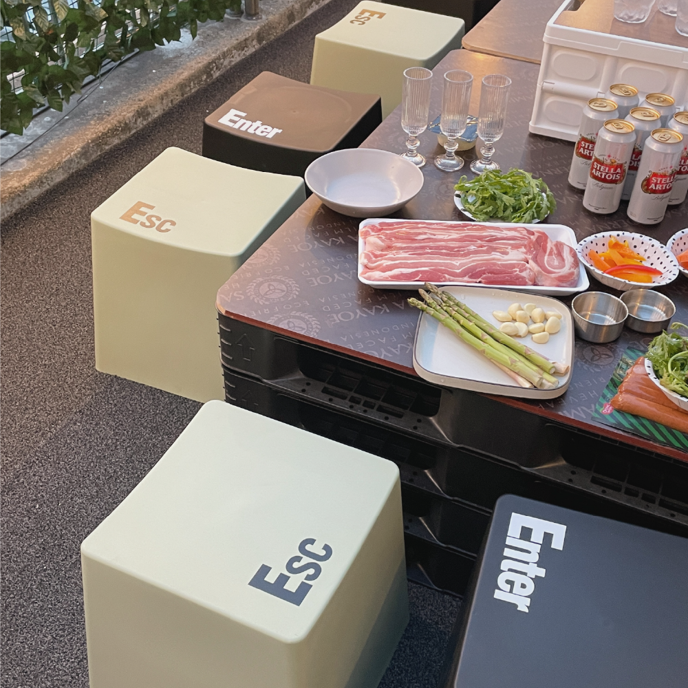 서울 워크샵 당일 바베큐장 삼각지 한강진 녹사평 명동 혜화 파티룸 공간 대여 모임 장소 : 파티룸 언디파인