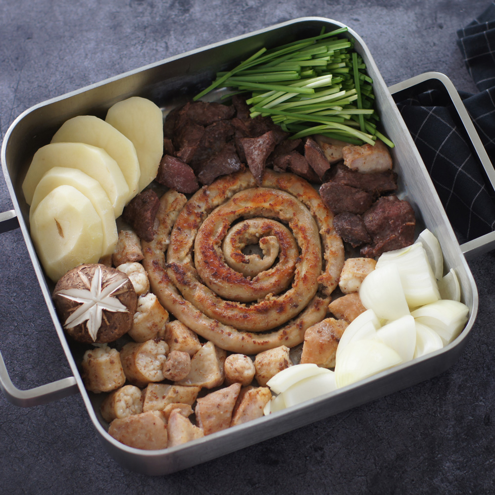 한우 소곱창 모듬 1.2kg 캠핑 소 곱창 특양 염통 구이 오드레기 대창 막창 세트 : 고기사줘삼촌