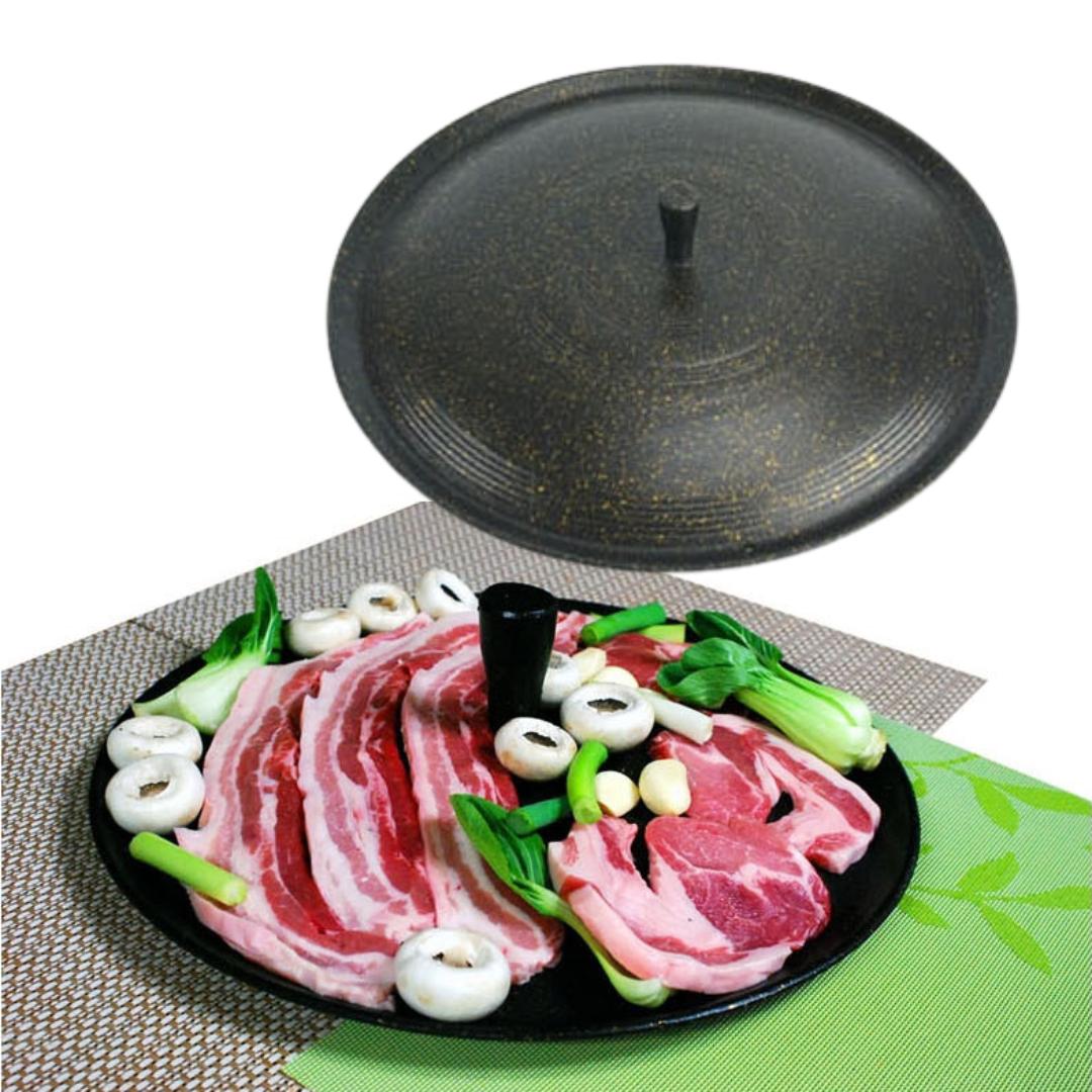 대형솥뚜껑불판 가마솥불판 삽겹살그리들팬 56cm : 살림중독