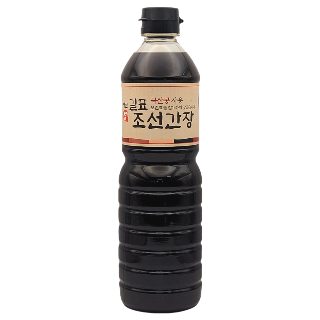(주)길전통식품 길표 조선간장(국산) 900ml : 길된장 외할매청국장