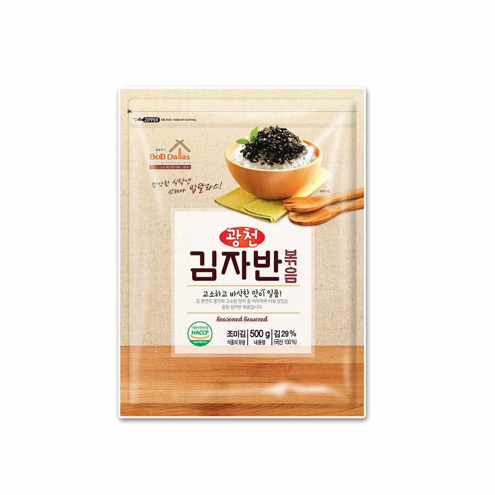 밥달라스 광천 김자반볶음 500g, 김자반500그램, 대용량 업소용 : 김자반