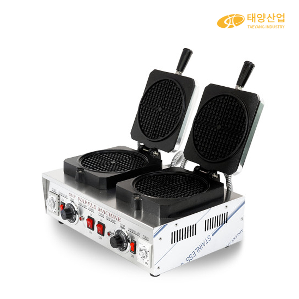 전기 와플기계 크로플 머신 2구 업소용 WPR-450T : 도드림물류