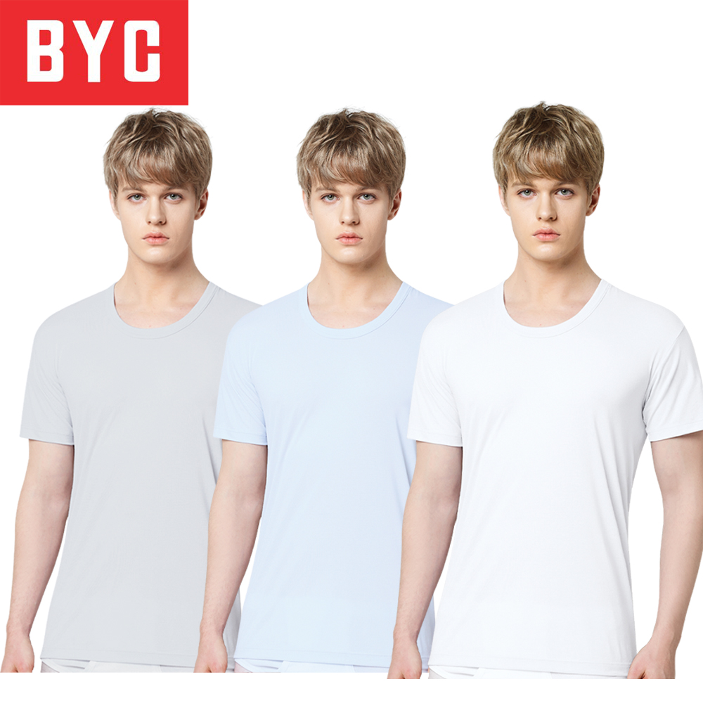 BYC 남자 남성 기능성 에어로쉬 반팔 런닝 쿨런닝 여름런닝 스포츠 BYA2118 : B Y C 중앙유통