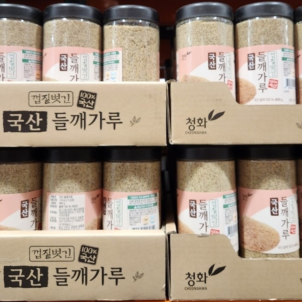 코스트코 국산 들깨가루 청화농산 400g 대용량 : 유리카트