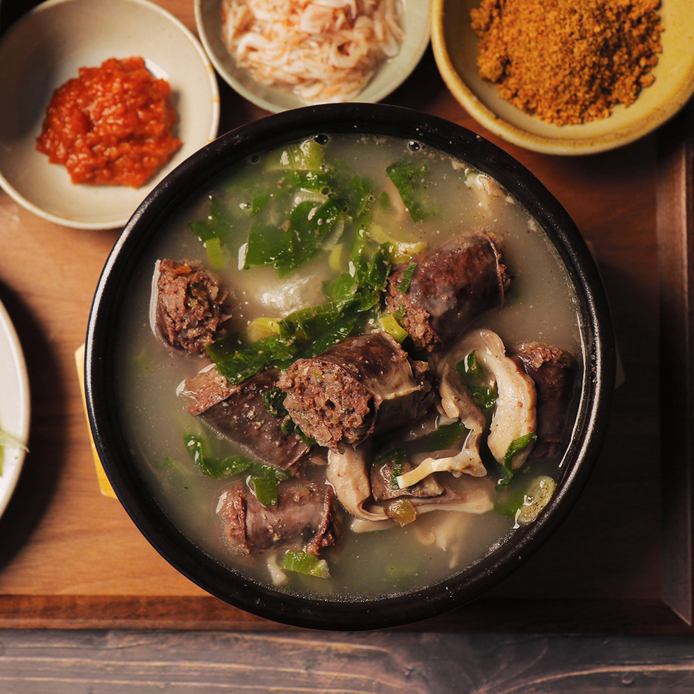 맛순 순대국 수제순대 넣은 사골육수 700g : 랜선식당