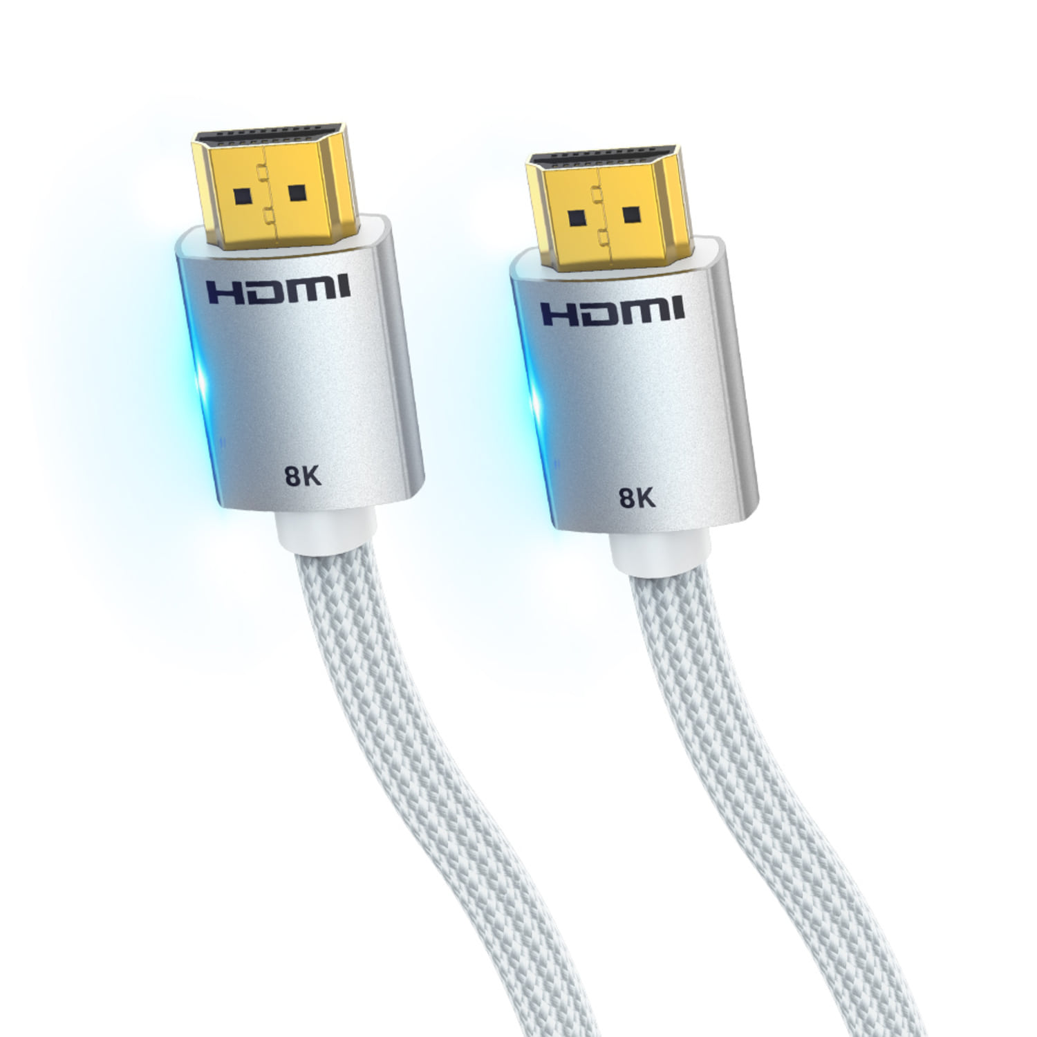 벤션 HDMI 2.1 케이블 TV 모니터 연결 선 아이언실버 ALC 1m, 1개 : 유그린스토어