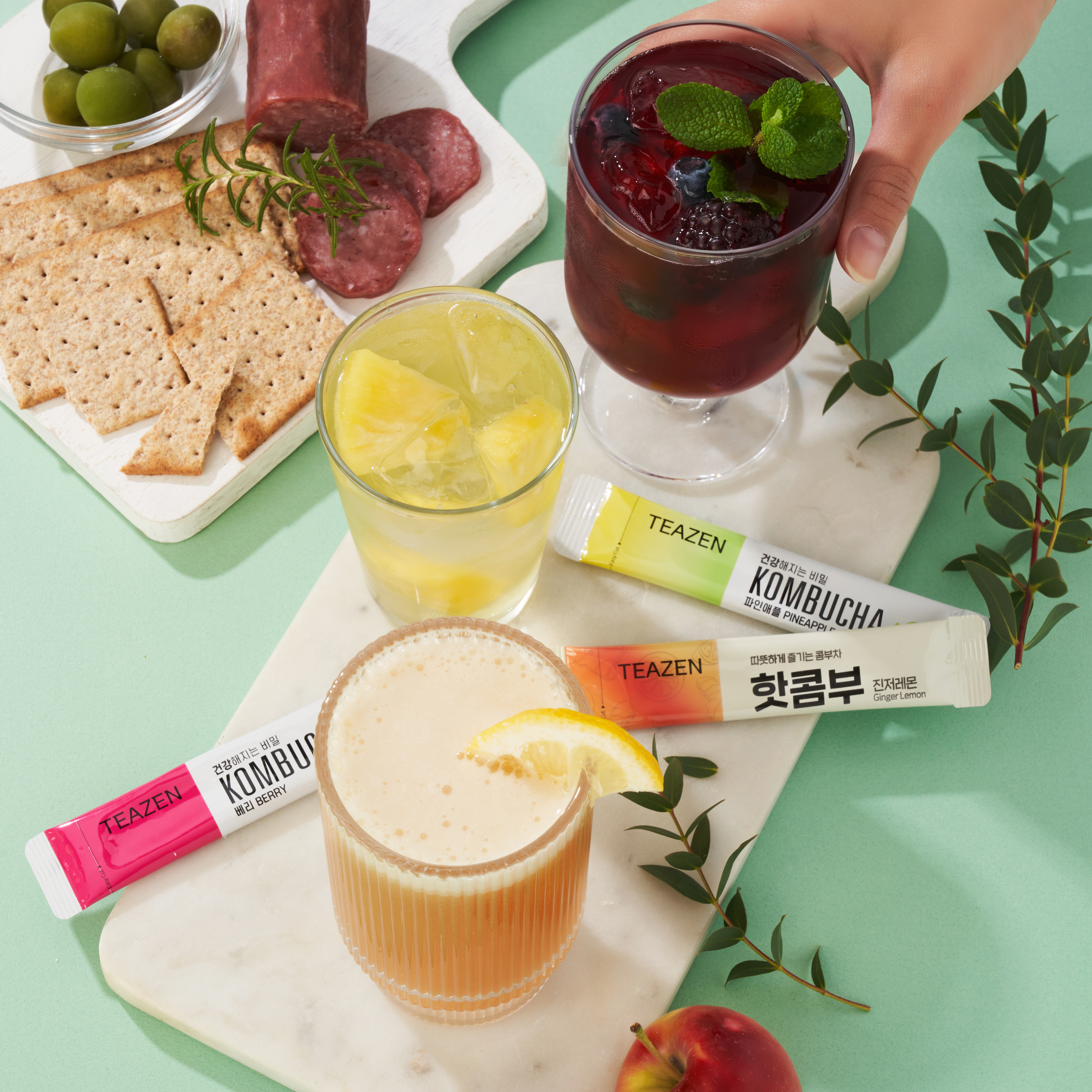 티젠 콤부차 90스틱+10스틱 (7종 택1) : 티젠 공식쇼핑몰