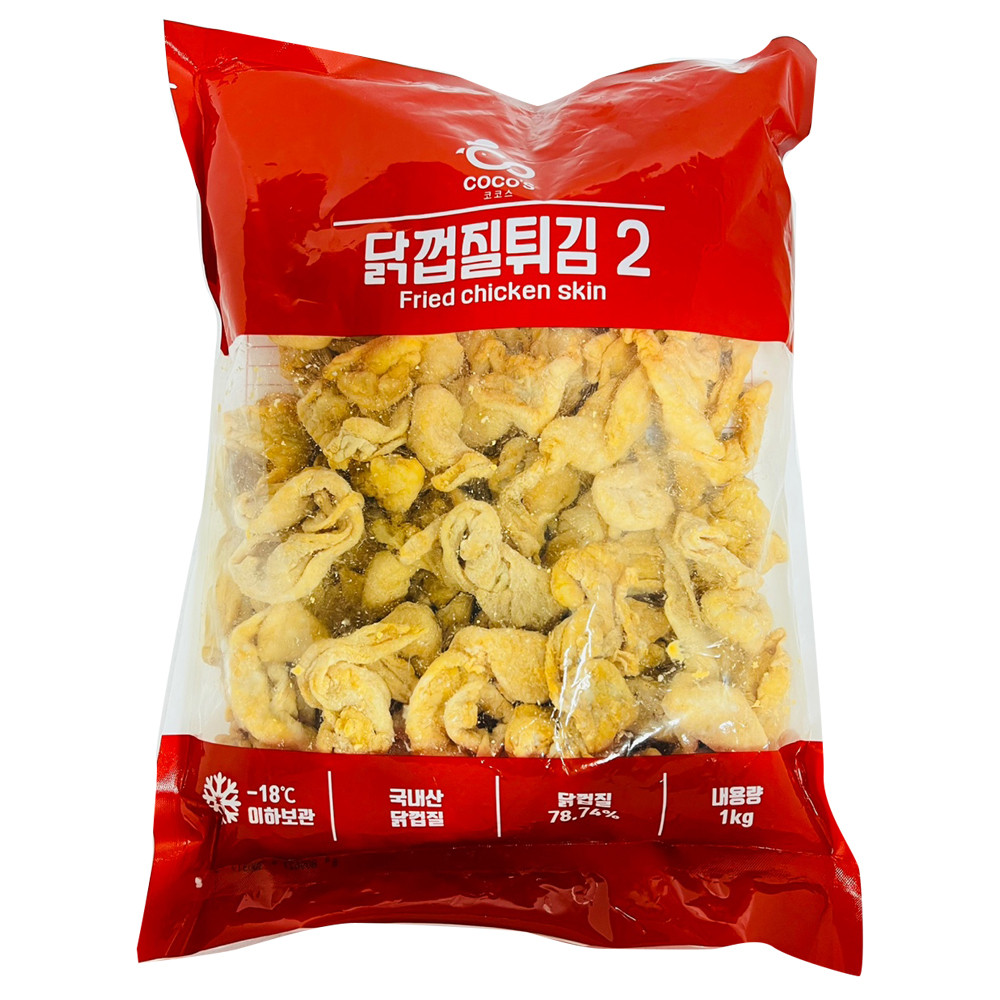 코코푸드 닭껍질 1kg : 푸드다팜