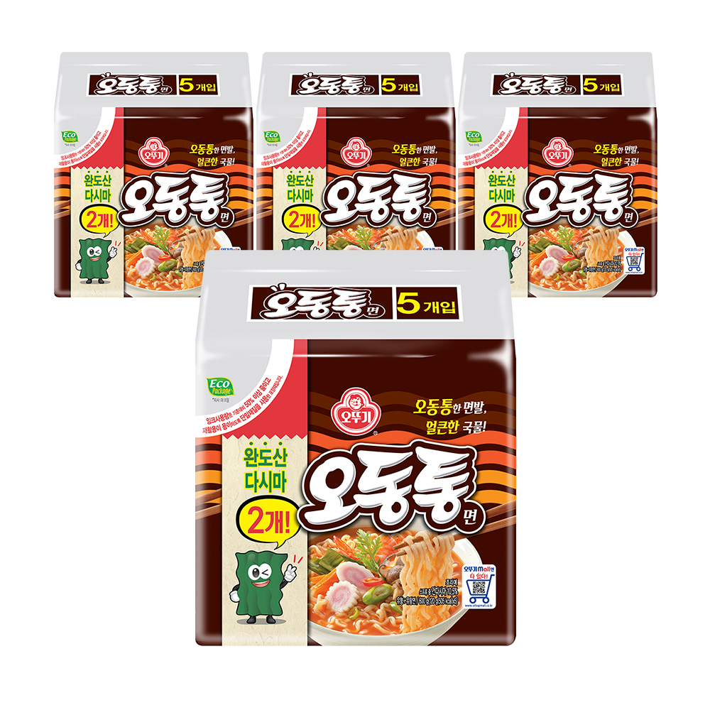 오뚜기 오동통면 120g, 20개 : 오뚜기mall