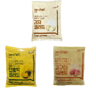 동원 홈푸드 단호박 고구마 감자 샐러드 1kg 모음 : 보우SHOP