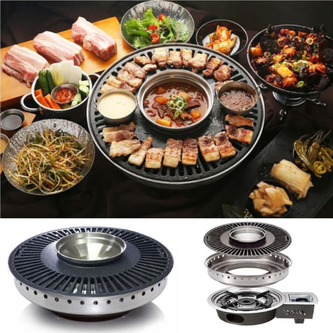 돼지갈비불판 가정용 고깃집불판 식당불판 : 살림중독