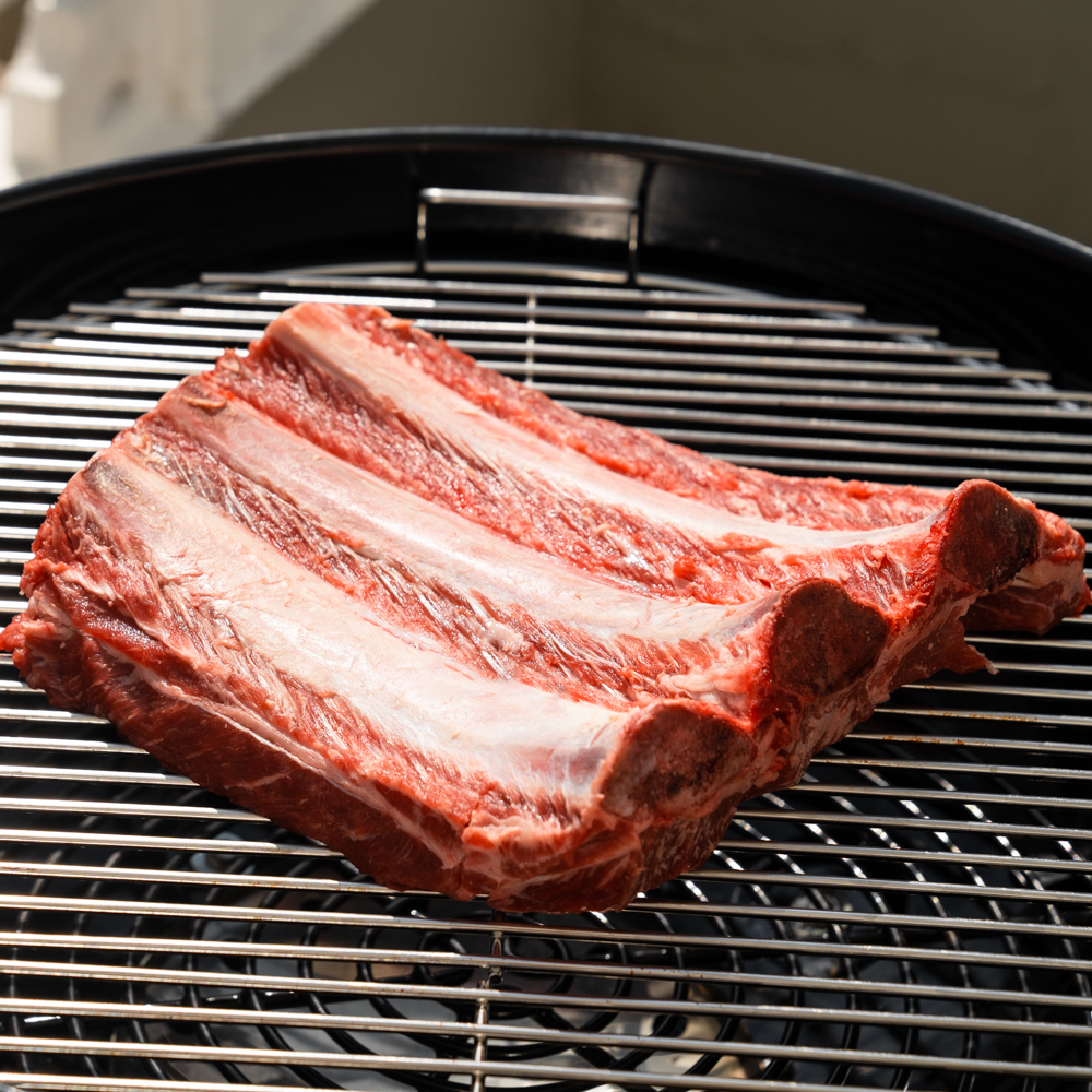 고기생각 육식맨 통 비프립 원육 텍사스 바베큐 통갈비 1.7kg-3.8kg 잉글리쉬컷 : 고기생각