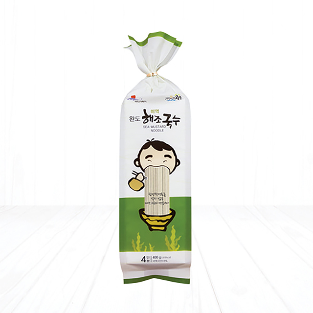 완도바다식품 미역 해조국수 400g 부드러운 식감 : 더그림몰
