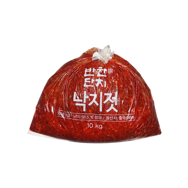반찬단지 낙지젓 10KG(벌크) : 지원푸드몰 식자재유통전문