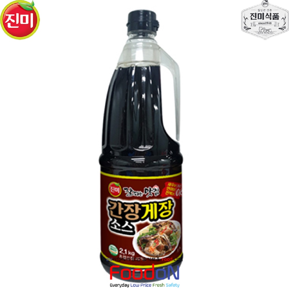 [진미식품] 진미 간장게장 소스 2.1kg : FoodoN