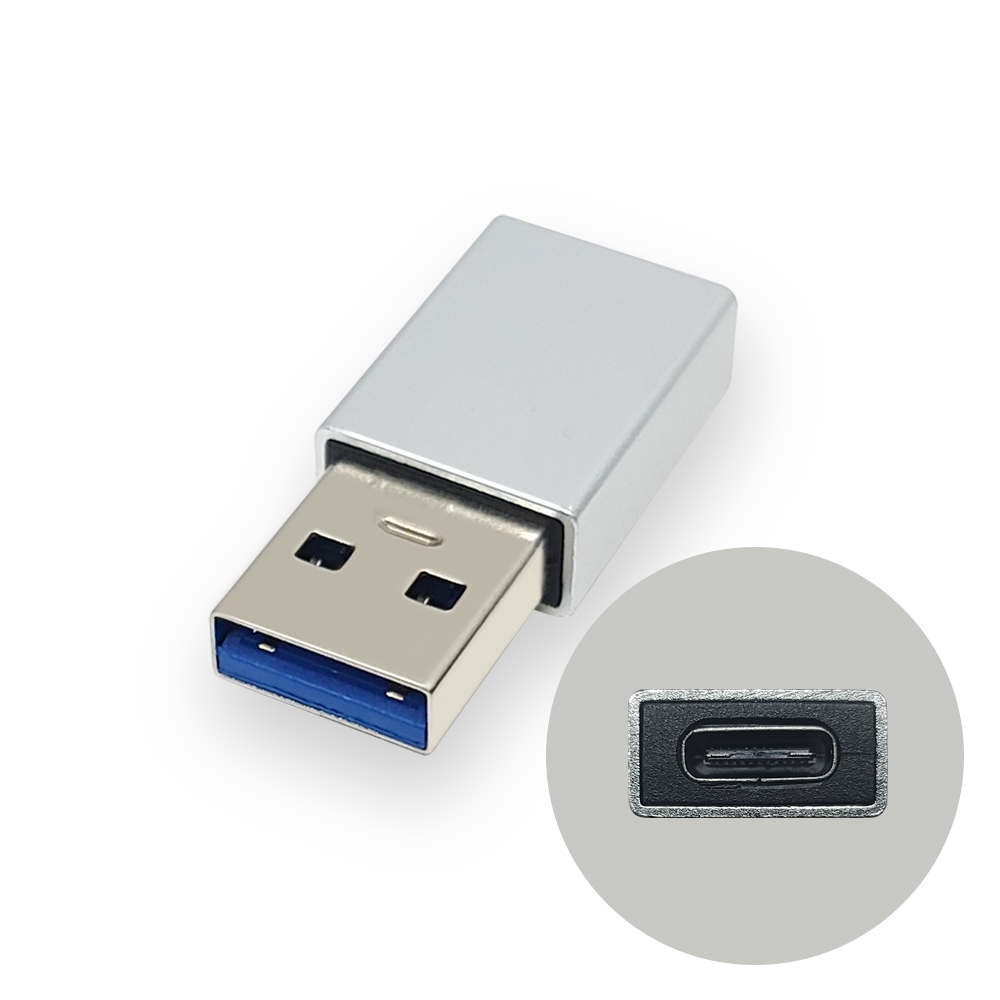 [1+1] USB A타입 to C타입 젠더 OTG 단자 변환 연결 CM-OTG : M W