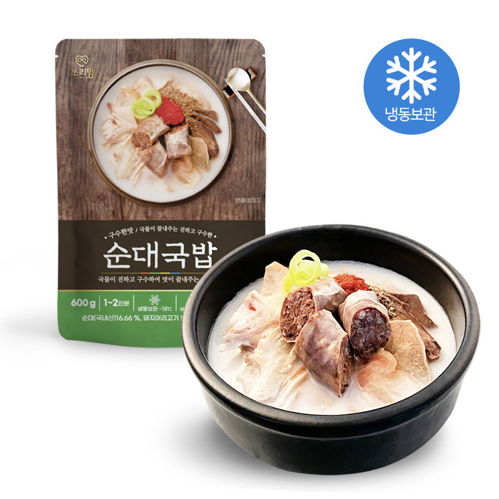 쏘리맘 돈사골 순대 국밥 엠에스푸드 즉석 요리 캠핑 간단 간편 엄마손맛 간편식 혼밥 음식 : 엠에스푸드몰