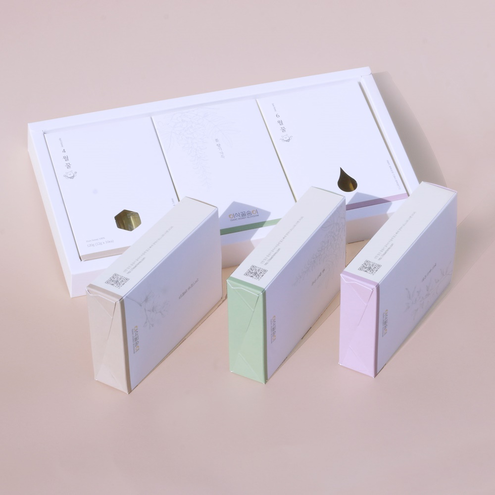 이삭꿀송이 천연 벌꿀 스틱 12g 30포 아카시아 꿀 선물세트 : 이삭꿀벌농원