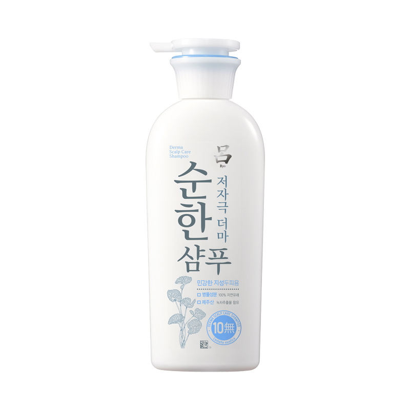 [유통기한 임박]려 순한 저자극 더마샴푸 지성두피용 400ml : 비해피mall