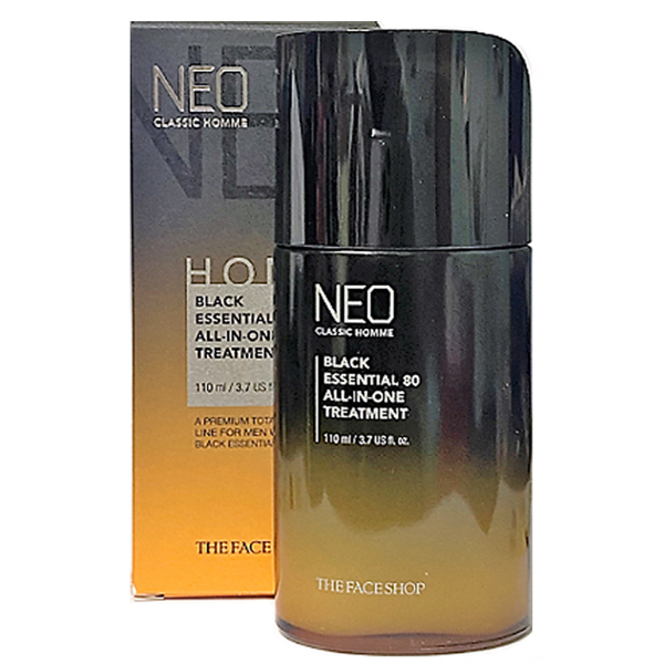 더페이스샵 네오 클래식 옴므 블랙 에센셜 80 올인원 트리트먼트 (110ml) : 뷰티다온몰