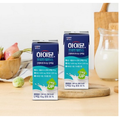 하이뮨 프로틴 밸런스 단백질 음료 190ml 64팩 마시는 드링크 : 티에스shop