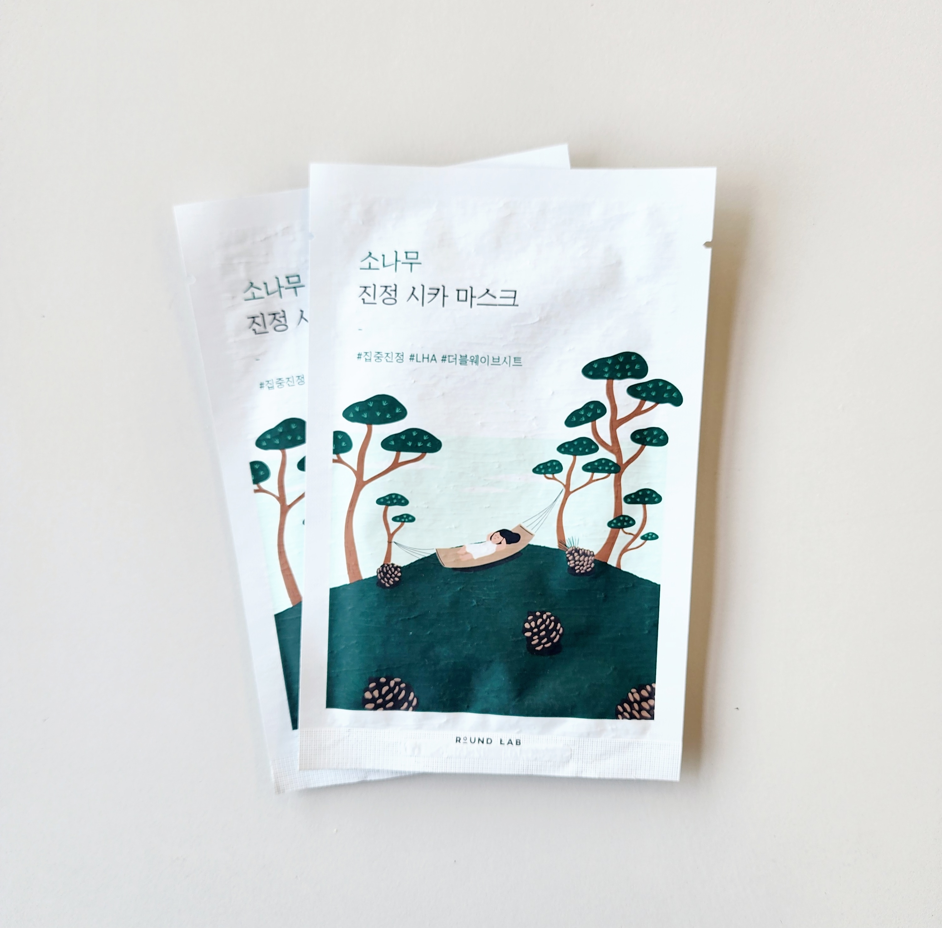 라운드랩 소나무 진정 시카 마스크 1매 : 다같이산다