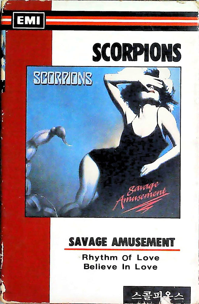 [TAPE] Scorpions(스콜피온스)– Savage Amusement : 반듯한음반