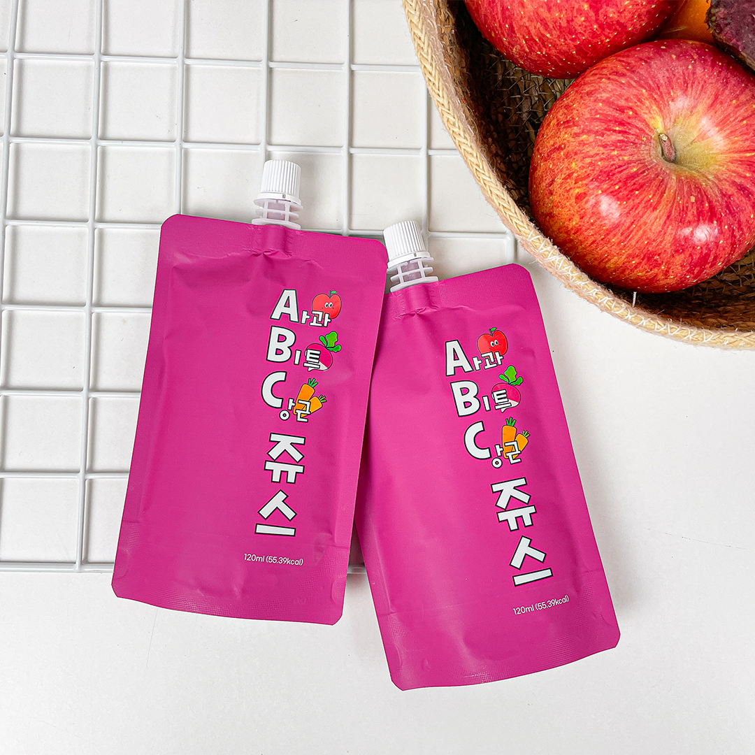 [청송농부] 알뜰팩ABC쥬스 120포 120ml 스파우트 : 청송농부
