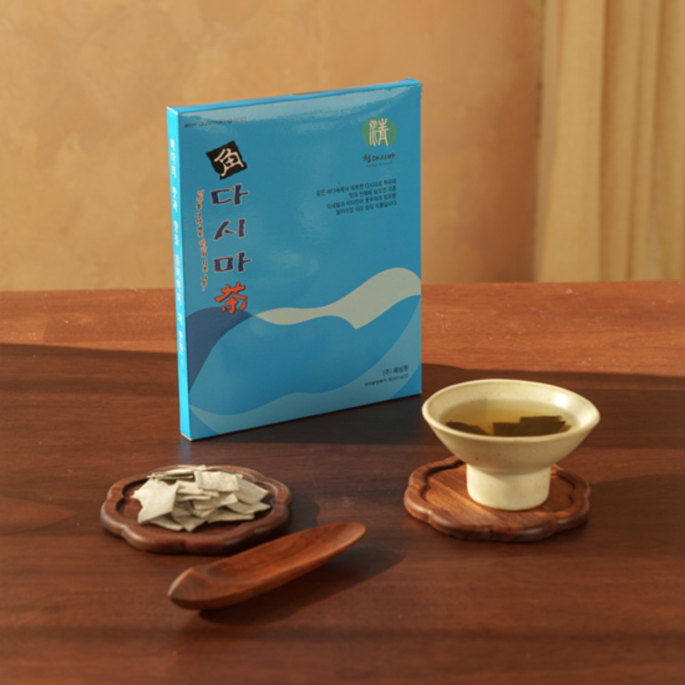 속이 부드러운 청 다시마차 국산 전통 건강 몸에좋은 차 100g 악70잔분 : 주해심원