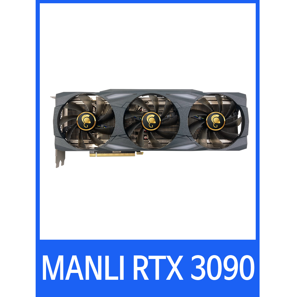 실재고 MANLI 지포스 RTX 3090 Gallardo D6X 24GB 벌크 신품 무상 3년A/S