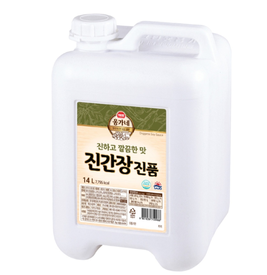 사조해표 옹가네 진품간장14L(행사) : 푸드마미