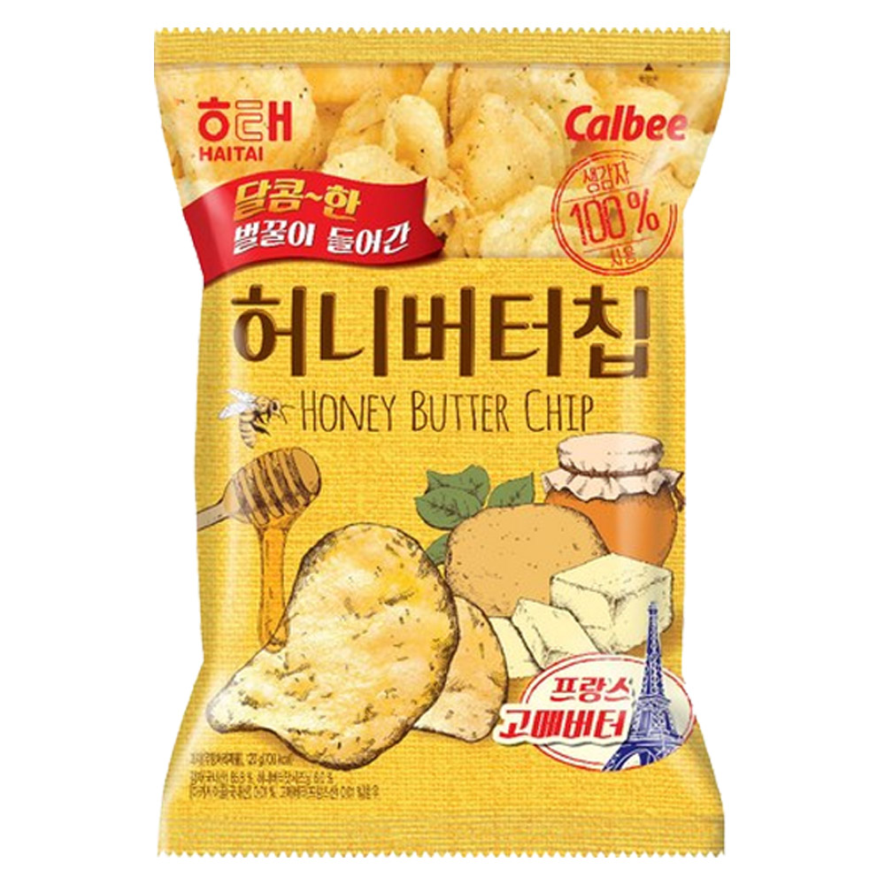 해태 허니버터칩 60g X 10봉 : 소솜상점몰
