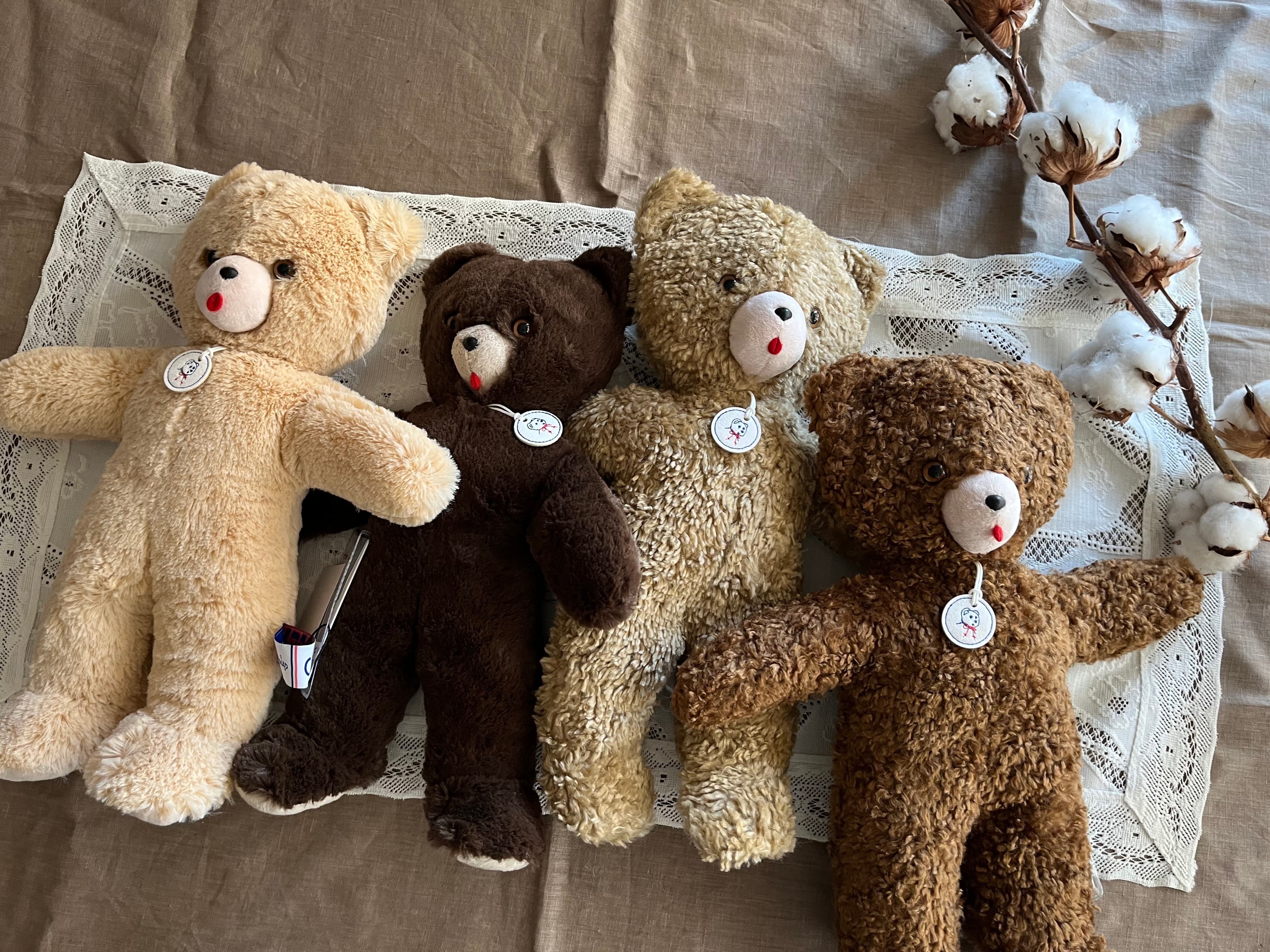 [그레이맨션] Les Petites Maries OURS TOINOU 레 쁘띠 마리 곰인형 프랑스 수제 곰인형 : GREY MANSION
