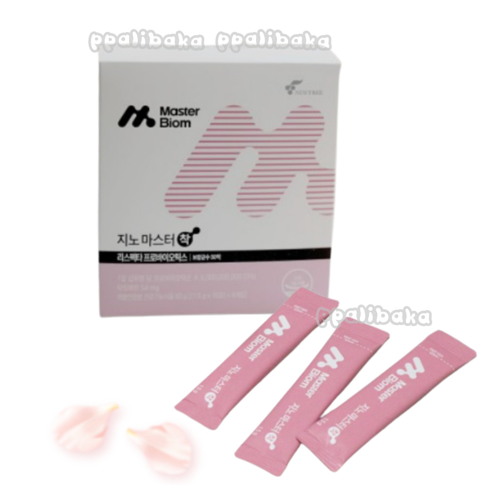 마스터바이옴 지노마스터 착 1.5g 40포 질유산균 : 빨리바카