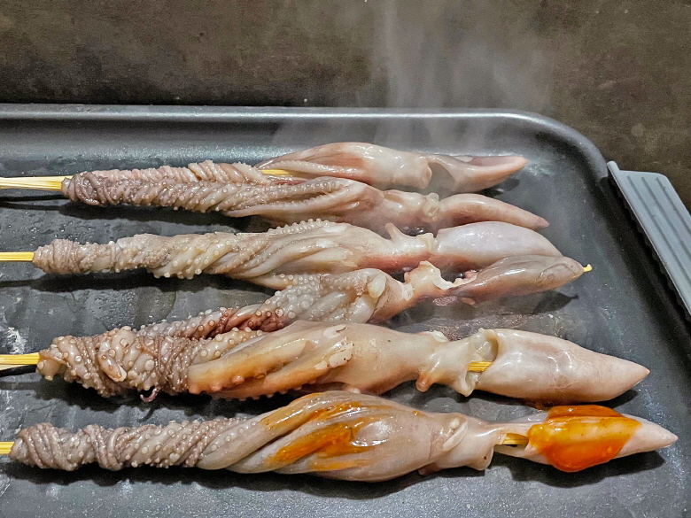 낙지호롱구이 900g 낙지 꼬치구이 1kg 냉동낙지 캠핑 : 주식회사 땅콩마켓