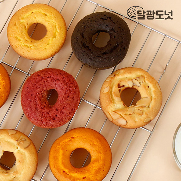 오븐에 구운 달광 도넛 달광도넛 5가지맛 40개입 : 아이마코