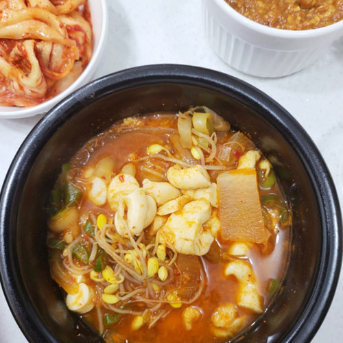 오징어내장탕 손질 오징어 내장 요리 1000g : 마나상점