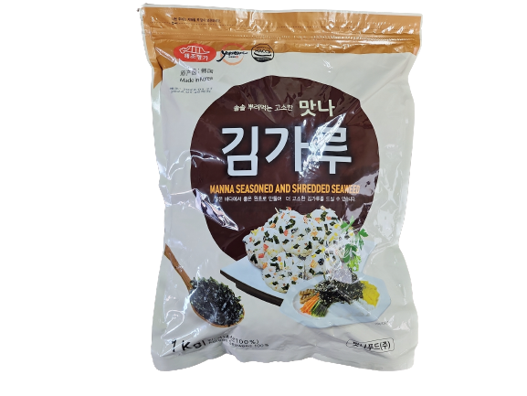 각종 요리에 어울리는 맛나 김가루 1kg (업소용 대용량) : 건어물 천지
