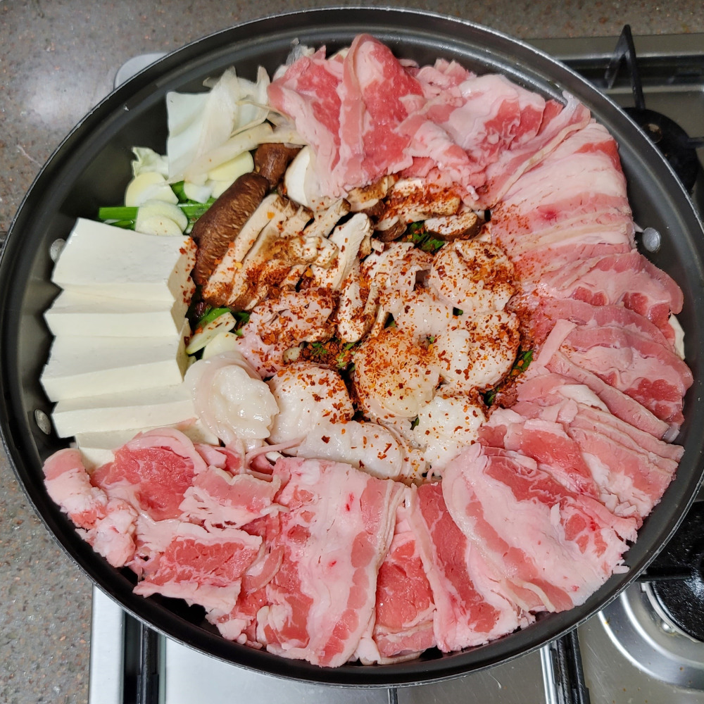 미국산 우삼겹 냉동 수입 삼겹양지 1팩 400g+400g : 삼형제고기