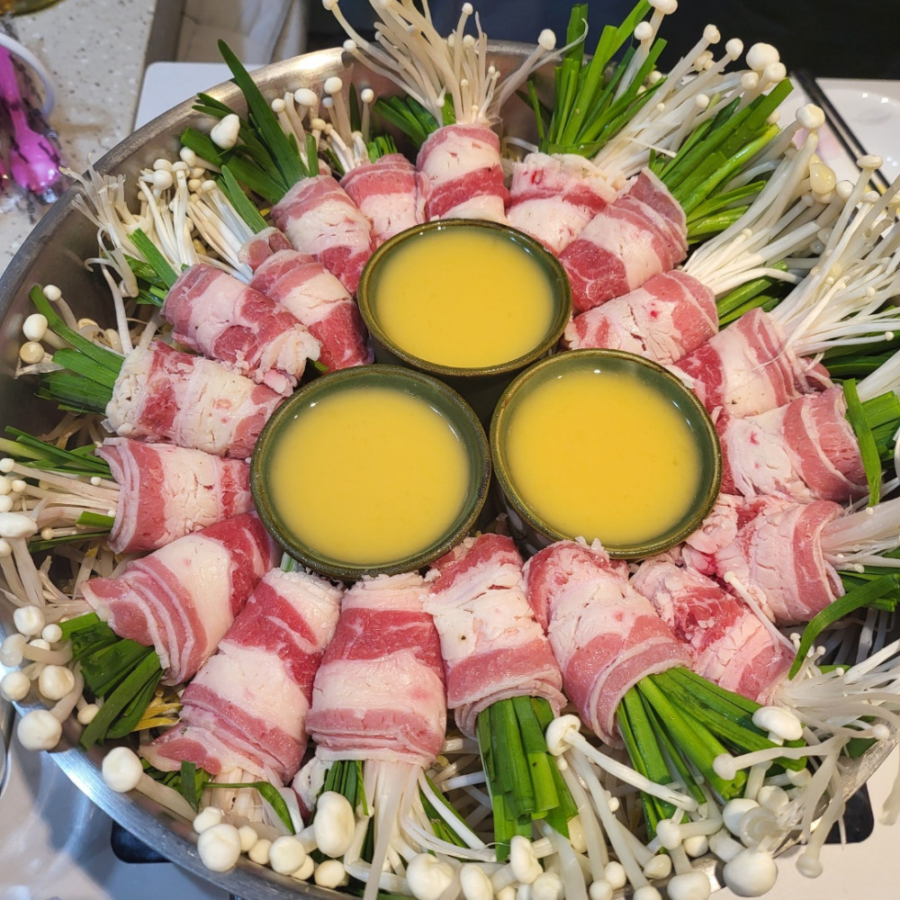 미국산 우삼겹 냉동 수입 삼겹양지 1팩 400g+400g : 삼형제고기