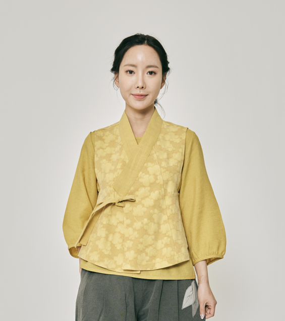 구름 조끼 개량한복 3색상 생활한복 절복 법복 봄 가을 : 우리옷 두루