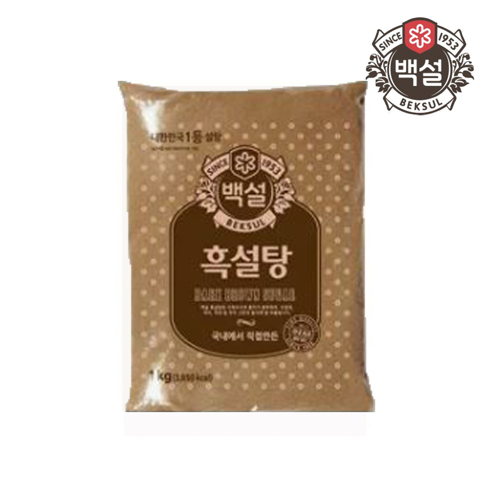 백설 흑설탕 1kg : 천일푸드