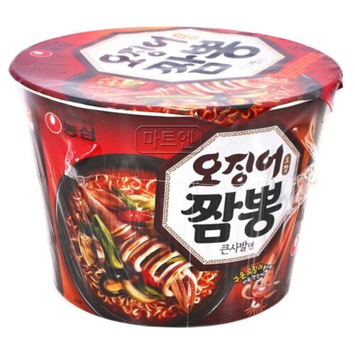 농심 오징어짬뽕 큰사발면 115g 16개 : 텐텐유통