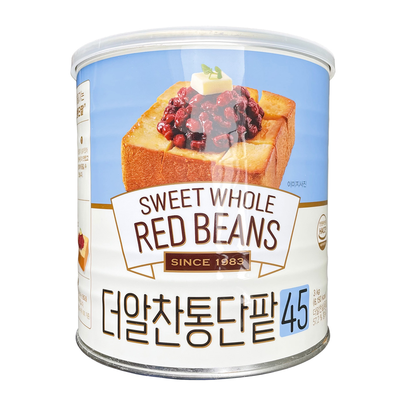 2256. 대두식품 더알찬통단팥45 대두팥 3kg : 베이킹도전